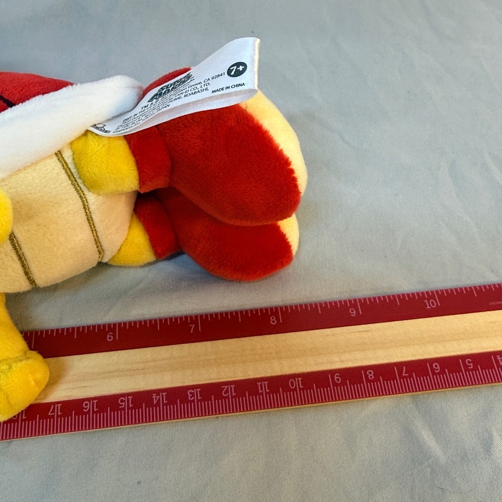 Nintendo Super Mario Paratroopa Plush Red Shell Little Buddy Yellow Koopa 8.5" - Picture 6 of 7